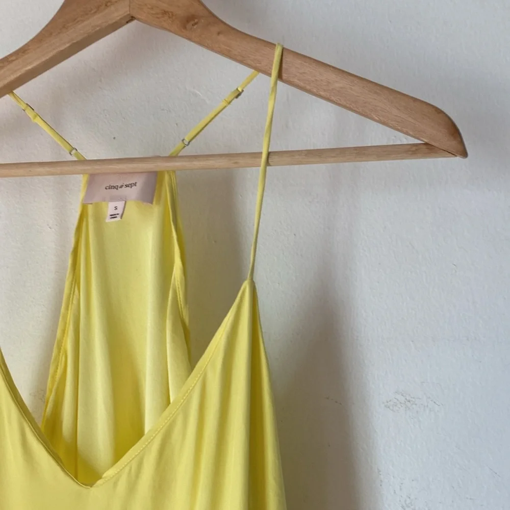 Cinq á Sept S Silk Janet Ruffle Hem Top - Picture 9 of 13